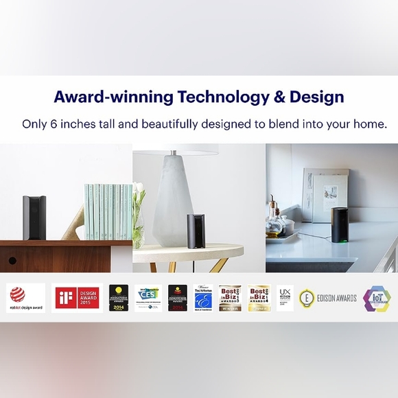 Canary Pro Indoor Home Security Camera 1080p HD WiFi IP | 24/7 Watch Live Video - Picture 9 of 10